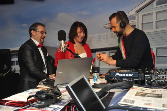 nozze in diretta a radio deejay per luca mantegazza e barbara con fabio volo